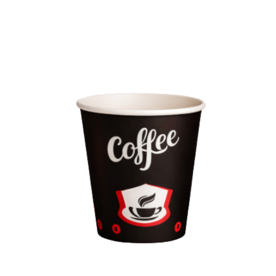 7 OZ DESENLİ KARTON BARDAK 50'Lİ
