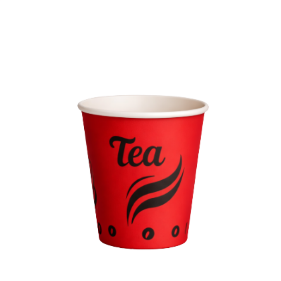 7 OZ DESENLİ KARTON BARDAK 50'Lİ