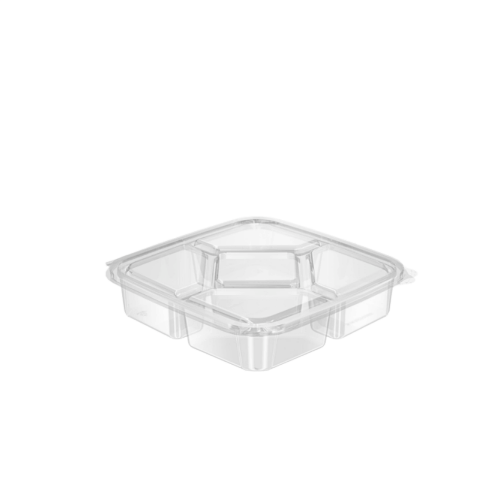 5 BÖLMELİ ÇEREZ KABI H:30 KENDİNDEN KAPAKLI 50'Lİ