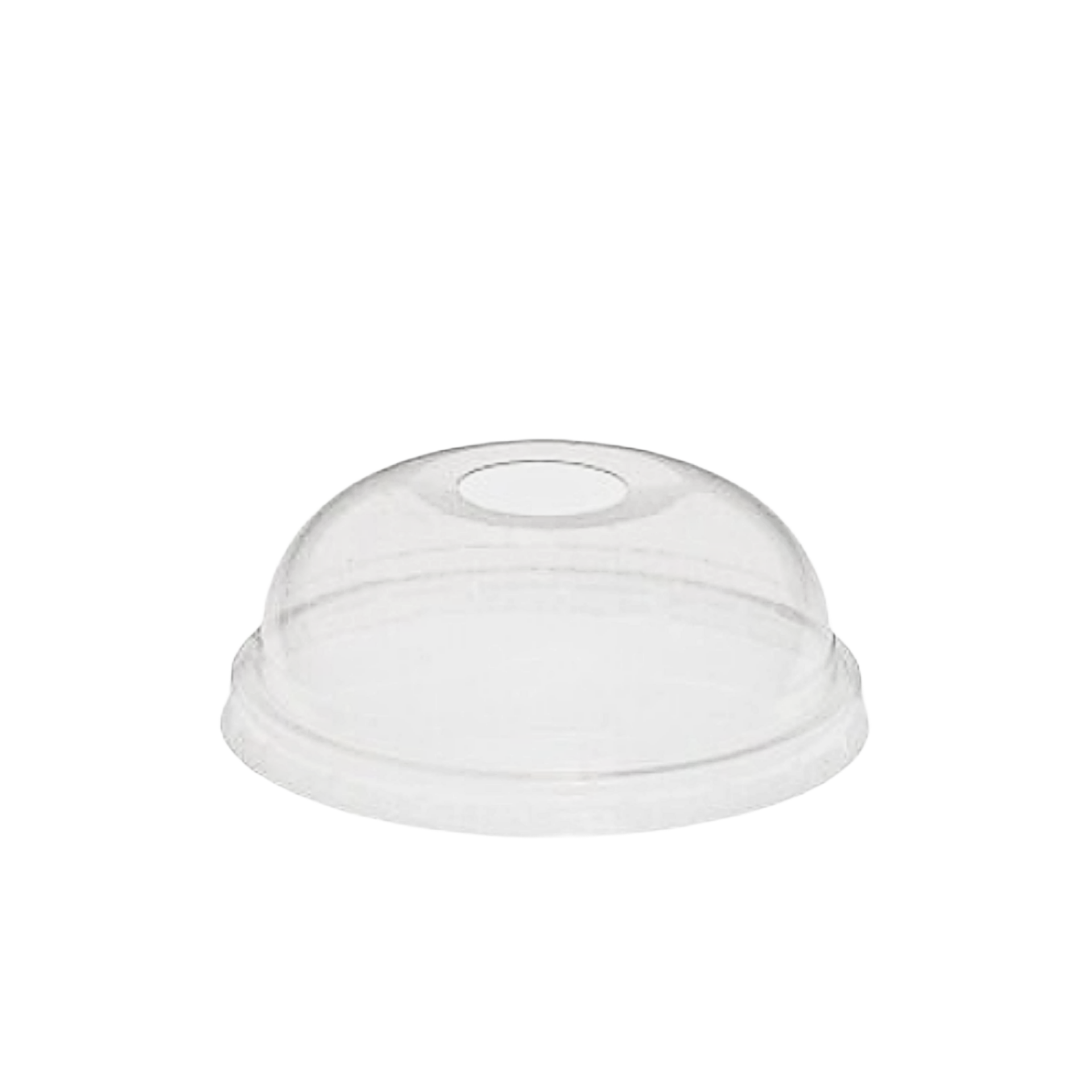 Ø95 DELİKLİ BOMBE KAPAK PET ŞEFFAF 50'Lİ