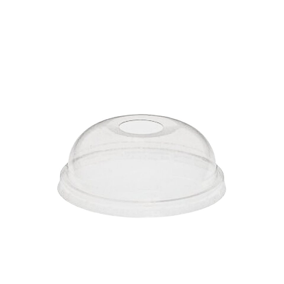 Ø95 DELİKLİ BOMBE KAPAK PET ŞEFFAF 50'Lİ