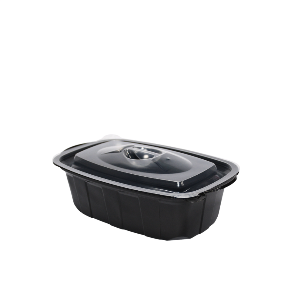 750 CC SICAK YEMEK KAP+KAPAK SET 50'Lİ
