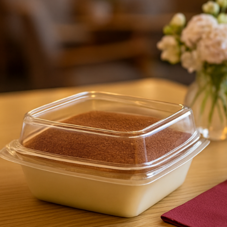 110*110 OVAL TATLI KASE H:35 50'Lİ