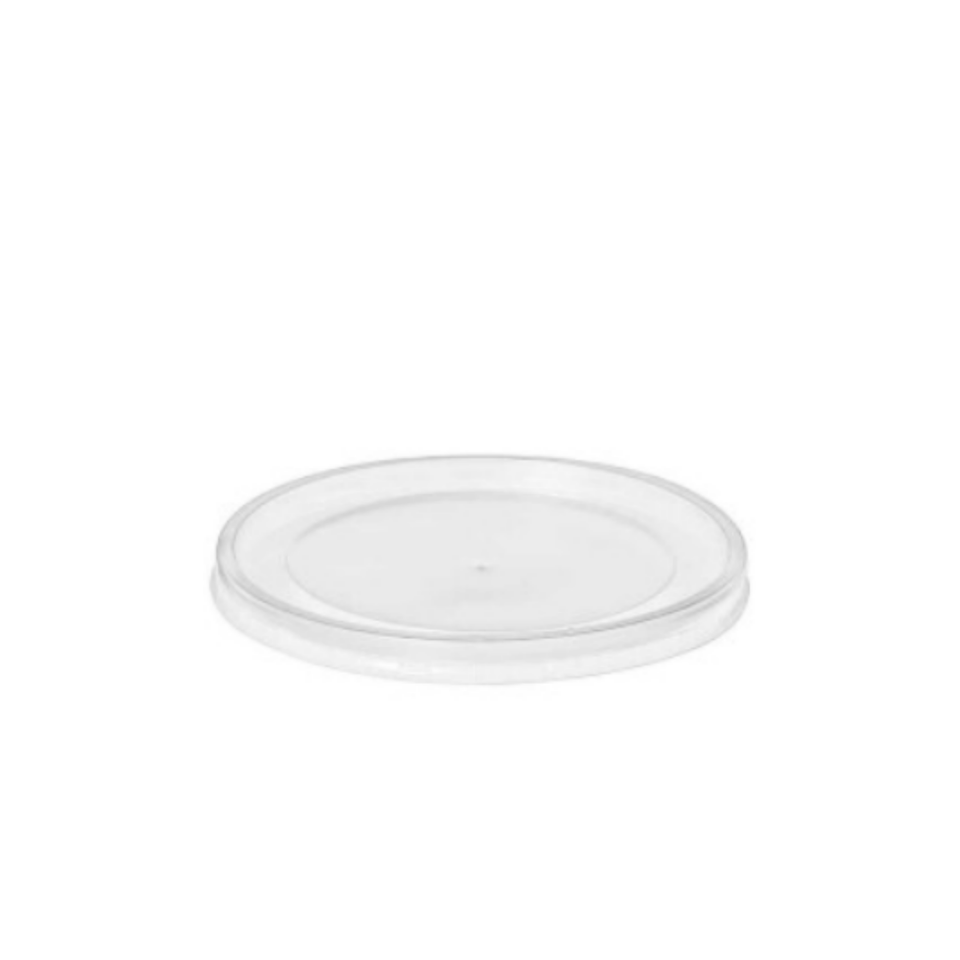 16 OZ BEYAZ KARTON ÇORBA KASESİ KAPAĞI PP 50'Lİ