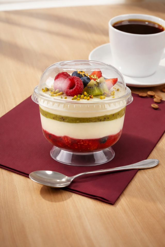 KRİSTAL AYAKLI KASE SET 50'Lİ